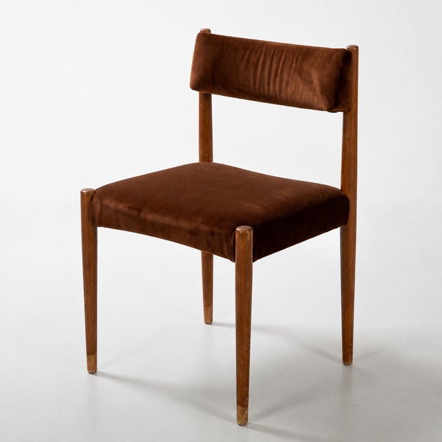 Mid-Century Modern Modern Danish Teak Dining Chairs attributed to Aksel Bender Madsen, 1960s, Set of 4 For Sale - Image 3 of 10