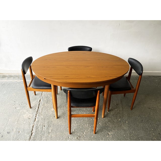 Mid-Century Modern Extending Dining Table by Schrieber, 1960s For Sale - Image 10 of 14