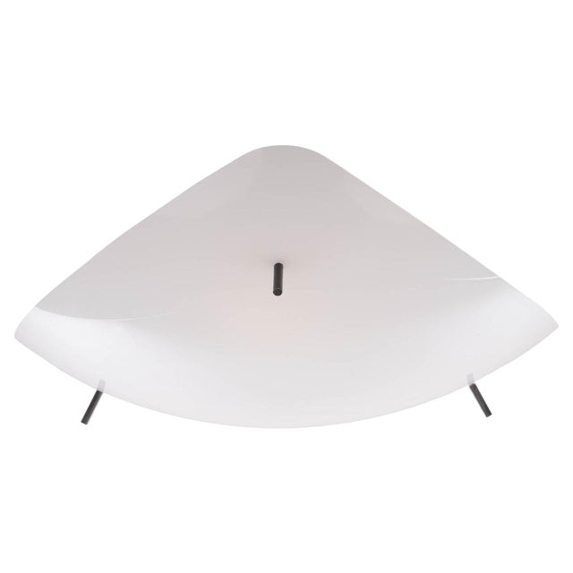 Flush Mount by Gino Sarfatti for Arteluce, Italy, 1950s For Sale