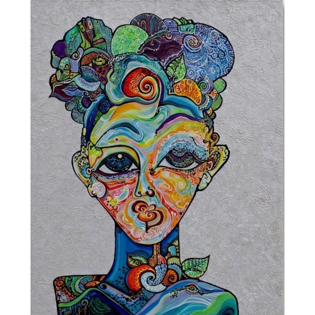 Alexander Arshansky, "Vulnerity" Abstract/Cubist Piece For Sale