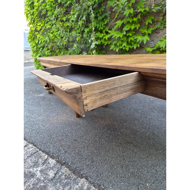Antique French Oak Drapers Table, 1800s For Sale - Image 17 of 18