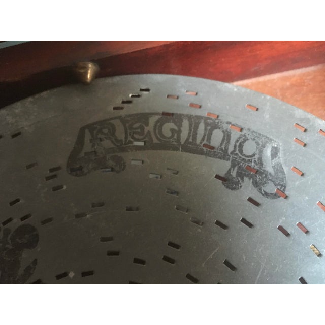 Antique Early 1900’s Regina Music Box For Sale - Image 10 of 12