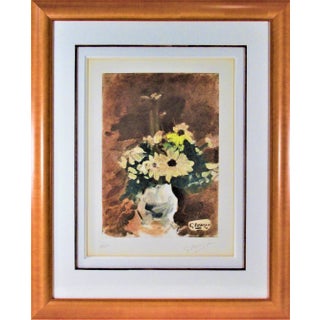 (after) Georges Braque, Vase De Fleurs Jaune, 1958 For Sale