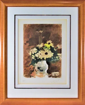 (after) Georges Braque, Vase De Fleurs Jaune, 1958