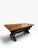 Antique Italian Carved Walnut Trestle Library Dining or Writing Table - Paw Feet For Sale - Image 11 of 15