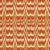 Sample- Schumacher Kamalia Ikat Print Fabric in Cinnabar For Sale