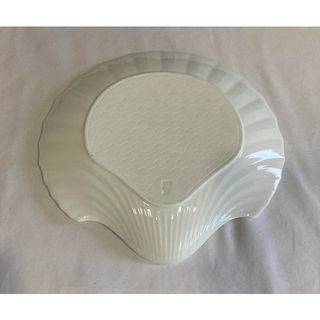 Vintage Ceramic Shell Serving Dish For Sale In Oklahoma City - Image 6 of 8