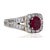 Contemporary Late 20th Century Neil Lane Ruby Ring, Size 6 For Sale - Image 3 of 5
