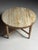 Travertine Coffee Table with Marble Top For Sale - Image 3 of 16