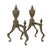 Antique British Victorian Brass Fire Dogs, 1880, Set of 2 For Sale - Image 6 of 18