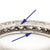 Platinum Platinum Diamond Eternity Band, Size 6 For Sale - Image 8 of 11