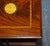 Mid-Centry Sheraton Revival Inlaid Revolving Bookcase End Table on Castors For Sale - Image 16 of 17