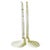 Vintage Ypperlig Candlesticks from Ikea, 1990s, Set of 2 For Sale - Image 4 of 6