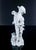 Porcelain Gardener and Flower Girl Sculptures from Capodimonte, Set of 2 For Sale - Image 15 of 18