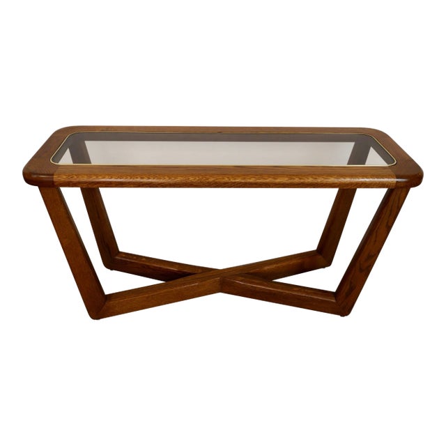 1970’s Mid-Century Modern Sculptural Console Table For Sale