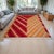 Contemporary Modern Geometric Handmade Turkish Rug Kilim Chevron Oushak - 7x10 Ft Approx For Sale - Image 3 of 14