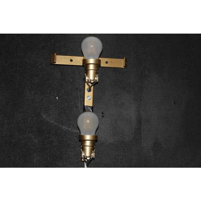 Molded Clear Frosted Murano Glass Wall Lights, 2000s, Set of 2 For Sale - Image 16 of 17