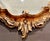 Rococo Antique Italian Rococo Style Silver Gilt Wall Mirror For Sale - Image 3 of 9