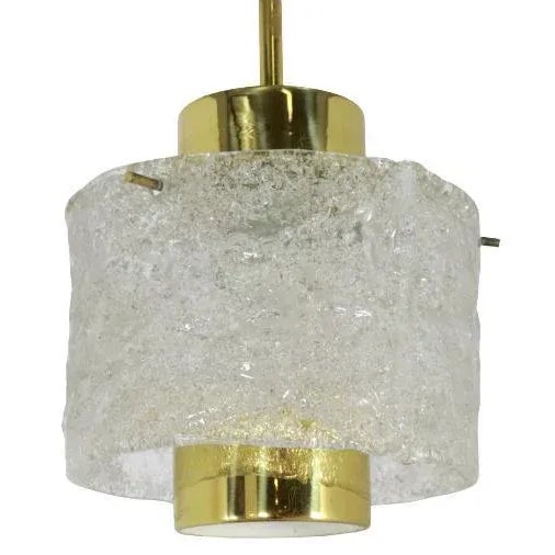 Hanging Lamp in Frosted Glass from Kalmar For Sale - Image 13 of 15