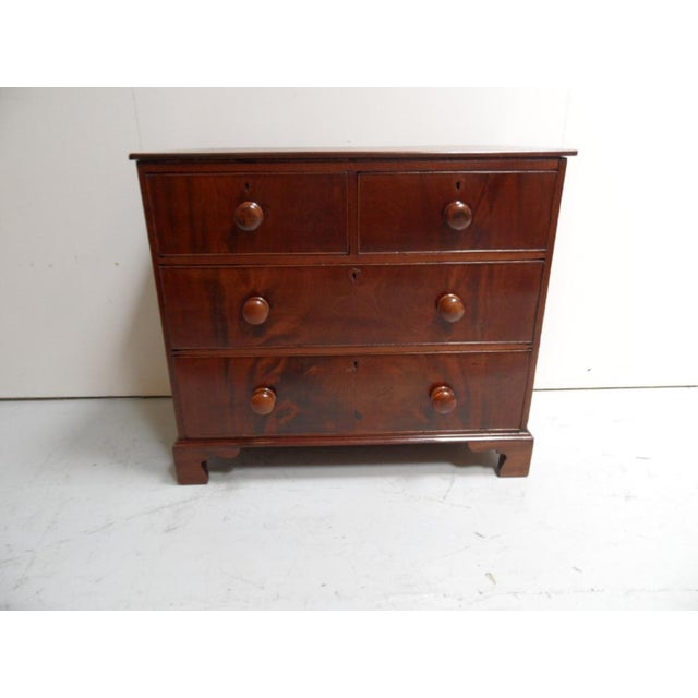 Antique Mahogany Chest of Drawers For Sale - Image 11 of 11
