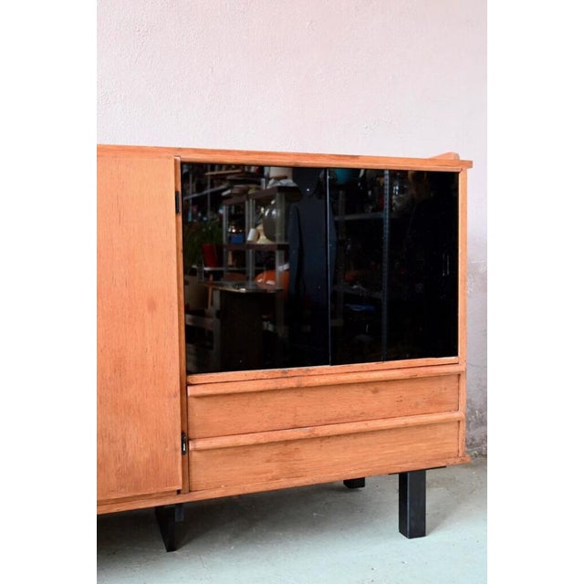 Large Mid-Century Oak Sideboard, France, 1950s For Sale - Image 14 of 18