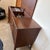 Brown Mid Century Console With Built in Turntable and Radio (Zenith) For Sale - Image 8 of 9