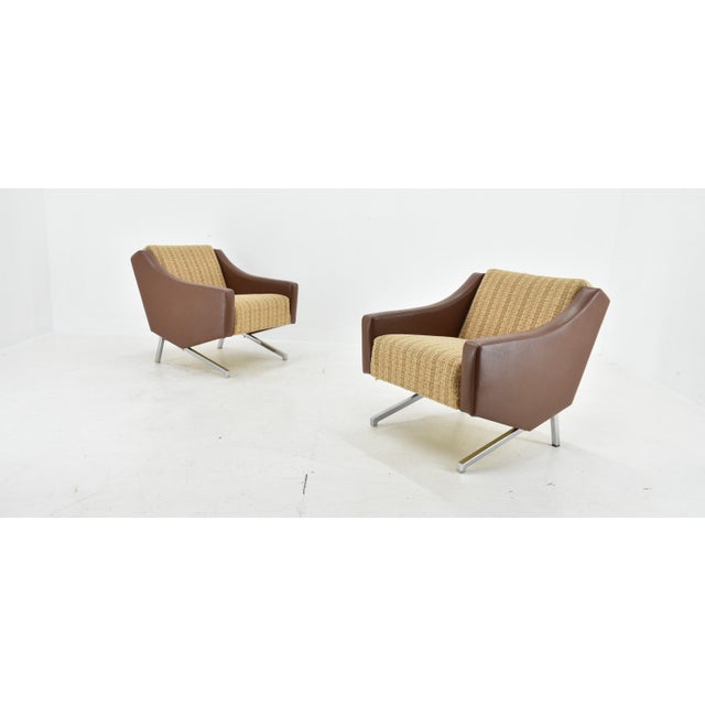 Set of Italian Armchairs, 1960s For Sale - Image 9 of 15
