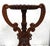 Wood Renaissance Revival Carved Ringed Lion Head Plant Stand Display, 1940s For Sale - Image 7 of 17