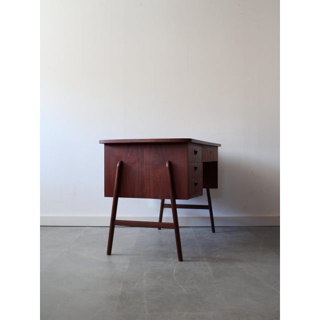 Vintage Danish Desk in Teak, 1960s For Sale - Image 4 of 11