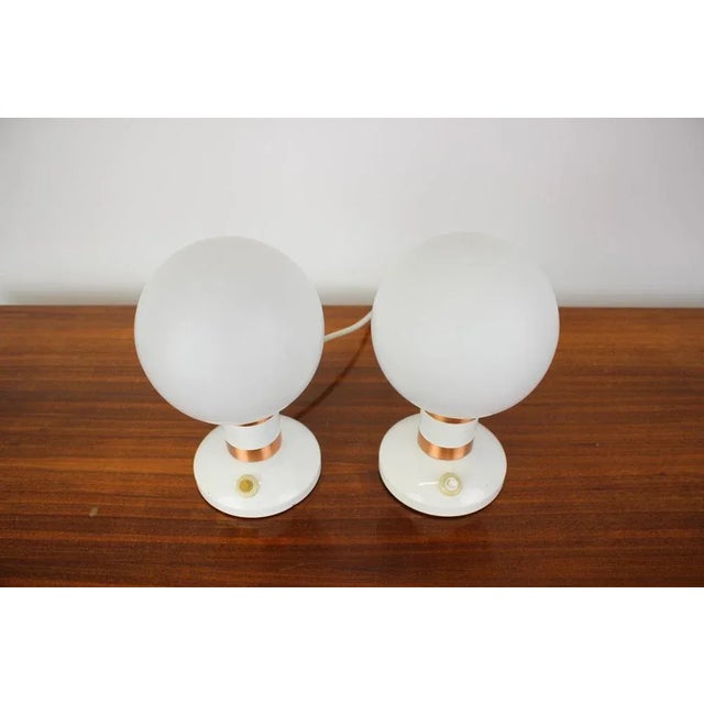 Mid-Century Table Lamps from Drukov, 1970s, Set of 2 For Sale - Image 4 of 11