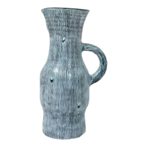 Accolay Turquoise Striated Pitcher