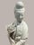 Ceramic Vintage Wai Ming Hong Kong Blanc De Chine Porcelain Guanyin Lotus Statue 14" For Sale - Image 7 of 15