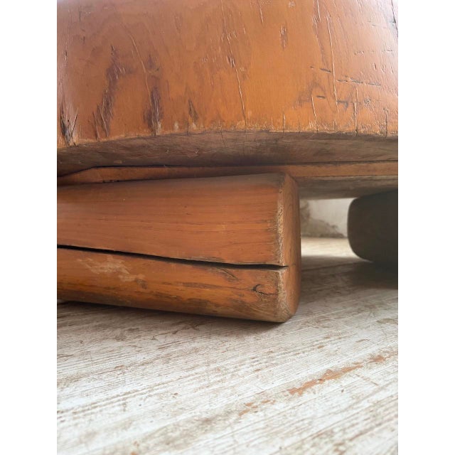 Brutalist Log Coffee Table, 1950s For Sale - Image 14 of 18