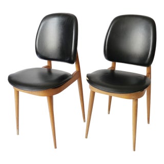 Vintage Chairs by Pierre Guariche, 1960s, Set of 2 For Sale