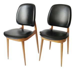 Vintage Chairs by Pierre Guariche, 1960s, Set of 2