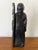 Large Antique Early 20th Century Chinese Wooden Shou Zing Statue, the Chinese God of Longevity For Sale - Image 9 of 12