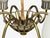 1960s Danish Modern, Chandelier, Brass, String, Glass For Sale - Image 10 of 13
