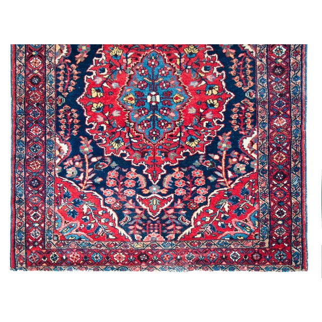 Early 20th Century Persian Sarouk Rug For Sale In Chicago - Image 6 of 9