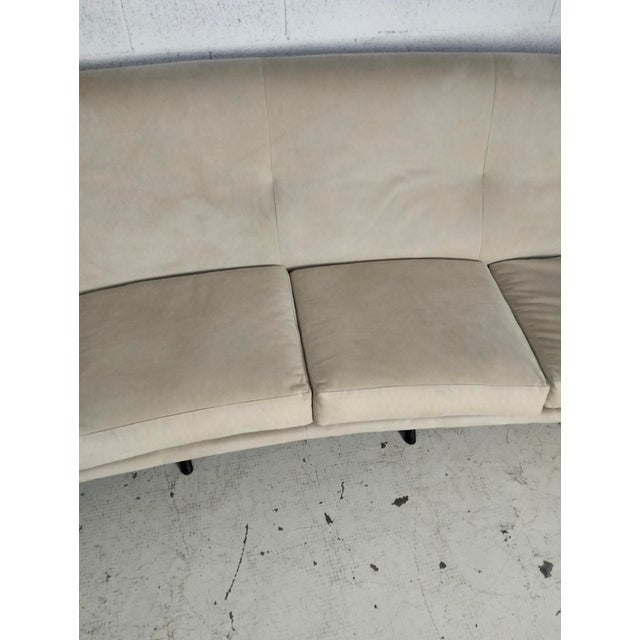 Triennale Four-Seater Curved Sofa by Marco Zanuso for Arflex, 1960s For Sale - Image 13 of 14