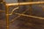 Pair of French Midcentury Gilt Faux Bamboo Drinks Tables with Glass Tops For Sale - Image 10 of 12