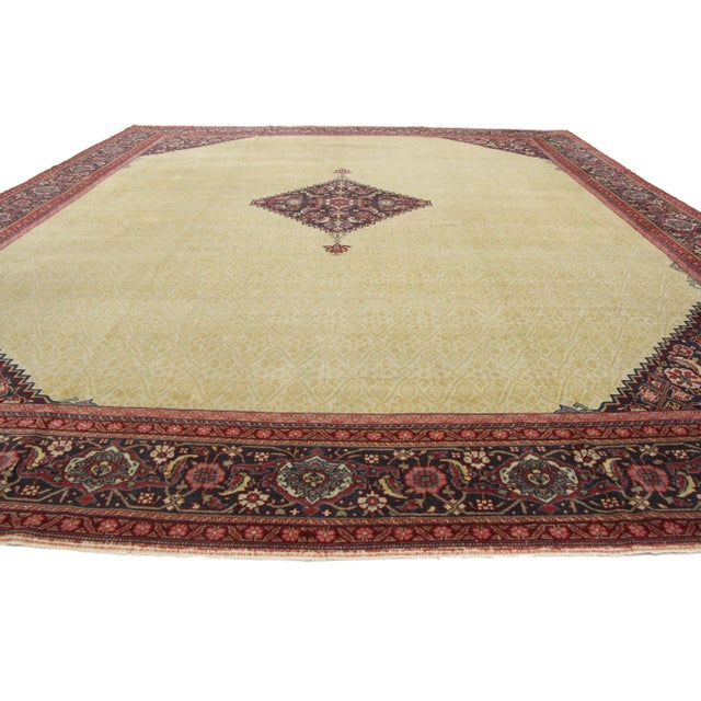 Traditional Antique Turkish Sivas Rug - 11'10 x 14'07 For Sale - Image 3 of 6