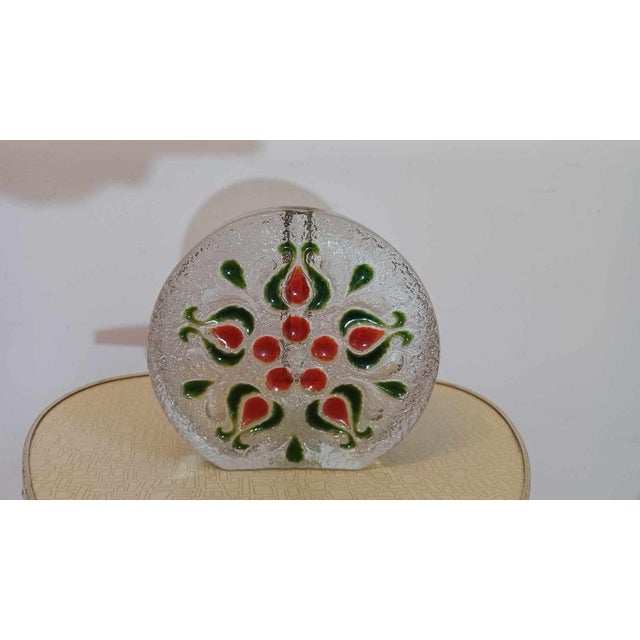 Pop Art Glass Vases from Walther, 1970s, Set of 2 For Sale - Image 9 of 12