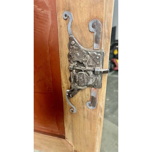 18th C. French Carved Buffet With Distressed Painted Finish For Sale - Image 14 of 18