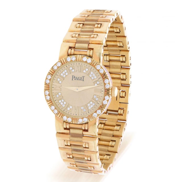 Piaget Dancer 125th Anniversary Limited Edition Diamond 18k Gold Watch For Sale In Miami - Image 6 of 14