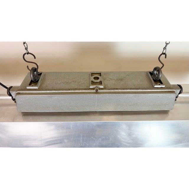 Industrial Grey Tube Light from Elektrosvit, 1970s For Sale - Image 9 of 18