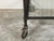 Vintage Industrial Carts with Glass Shelves and Casters, Sold Individually For Sale In Atlanta - Image 6 of 11