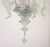 Transparent Vintage Baroque Style Four Arm Opaline Murano Chandelier For Sale - Image 8 of 12