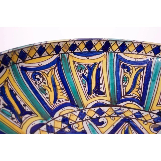 Large-Scale Italian Terracotta Charger For Sale - Image 9 of 13