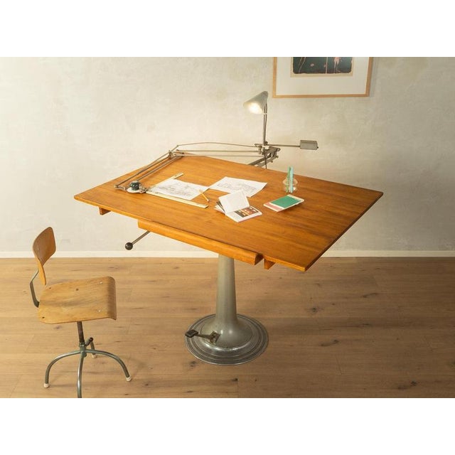Drawing Table by Domkraft Ab Nike Eskilstuna, 1950s For Sale - Image 4 of 18
