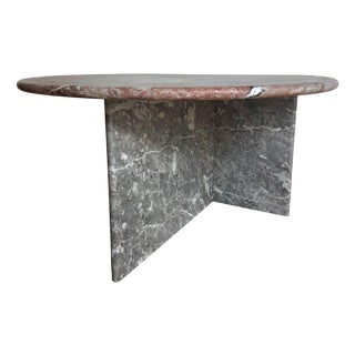 Travertine Coffee Table, Denmark, 1960s For Sale